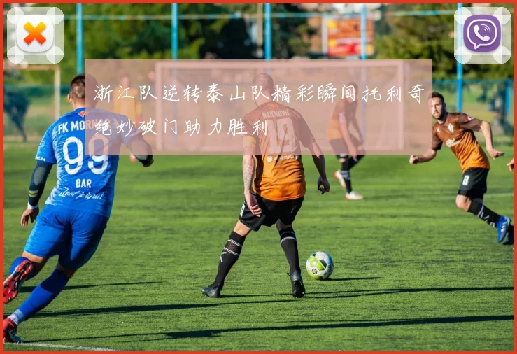 浙江队逆转泰山队精彩瞬间托利奇绝妙破门助力胜利